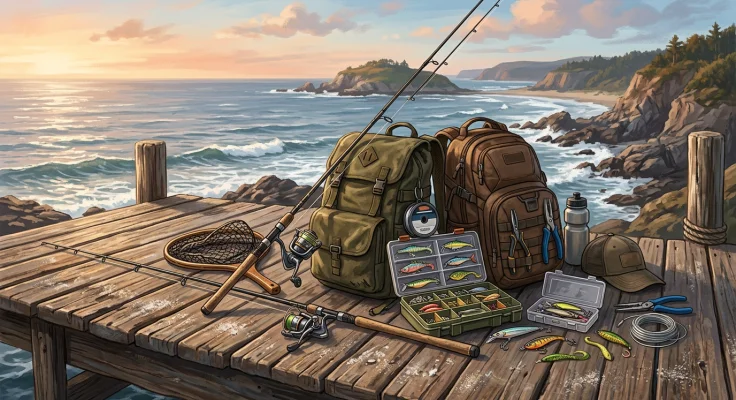 Mochilas de pesca para spinning en costa