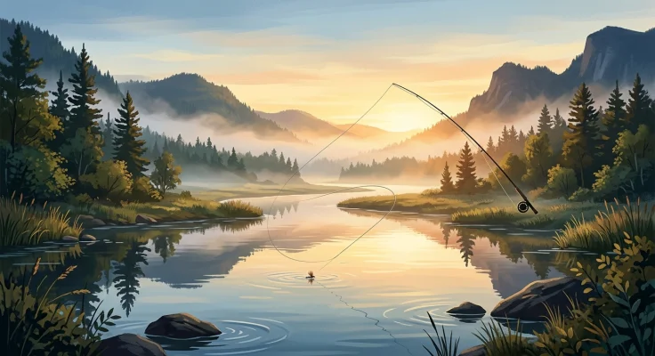 Pesca a mosca seca: presentación y deriva natural