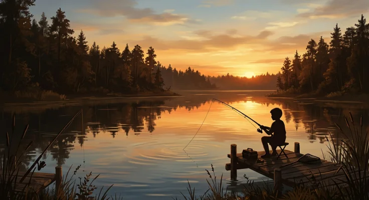 Pesca con niños: iniciación y actividad familiar