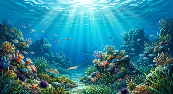 Pescar sepia con jibionera desde la orilla