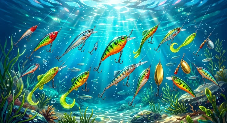 Pez artificial para spinning: tipos de señuelos